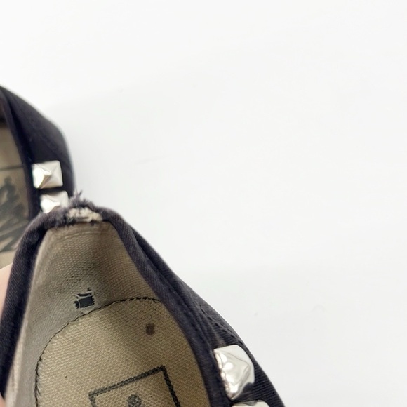 Vans Lace Up Studded Black Sneakers size 5 - Picture 7 of 10